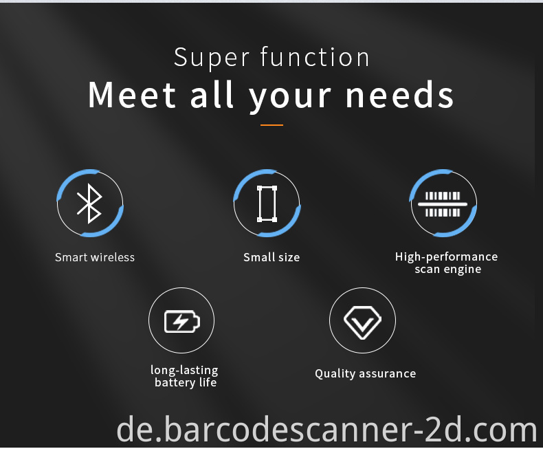Mini barcode scanner